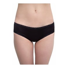 Santini Трусы Слипы Классика Мария со средней посадкой, размер 50, черный