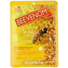 May Island Real Essence Bee Venom Mask Pack Тканевая маска с пчелиным ядом 25 мл * 5шт