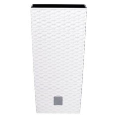Prosperplast Кашпо для цветов Prosperplast RATO SQUARE (DRTS400-S449) 2 предмета 37 и 91.5 л, белый