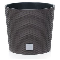 Prosperplast Кашпо для цветов Prosperplast RATO ROUND (DRTUS300L-440U) 2 предмета 15 и 15.3 л, венге