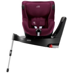 Автокресло группа 0/1 (до 18 кг) BRITAX ROMER Dualfix iSense + база Flex Base iSense, burgundy red