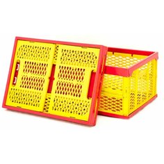 Складной ящик "Пеликан" Желто-красный Pelikan