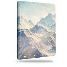 Чехол-подставка MyPads для планшета iPad Air 1 (A1474/ A1475/ A1476) с рисунком тематика Снежные Горы красивый необычный женский детский