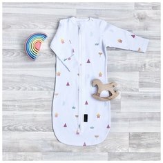 Конверт-мешок Mjolk Игрушки голубой 3-6 мес.