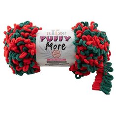 Пряжа Alize Puffy More (Пуффи Море) арт.6292 100% микрополиэстер 150г 11,5м 2шт