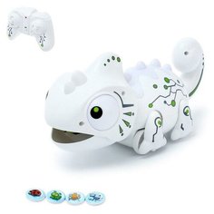 Робот радиоуправляемый «Хамелеон», световые и звуковые эффекты, работает от батареек Zabiaka