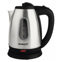 Чайник SCARLETT SC - EK21S20, 1,8 л, 1600 Вт, закрытый нагревательный элемент, сталь