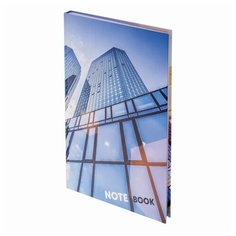 Блокнот большой формат (215х295 мм) А4, 80 л., твердый, клетка, STAFF, "City", 111596