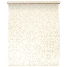 8260. Рулонная штора 100х175 Дельфы бежевый Уют