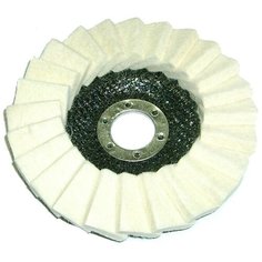 Диск войлочный лепестковый для УШМ 125х6х22,2мм (Skrab) (Артикул : 35919)