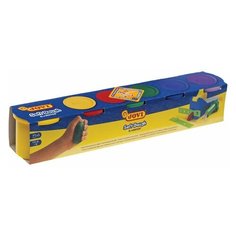 Пластилин на растительной основе JOVI (Испания), 5 цветов, 550 г, Blandiver, 405