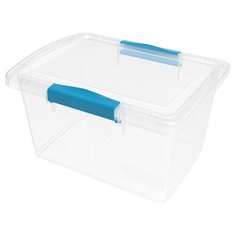 Ящик д/хранения Laconic mini пластиковый с защелками 2,5л BQ2494 Plastic Centre