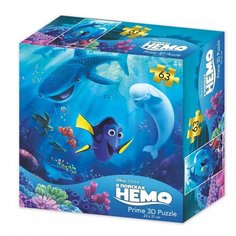 Пазл Prime 3D В поисках Немо 63 элемента 13852-SBM