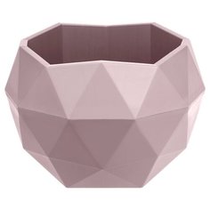 Кашпо "Топаз" 0,45л бежево-розовый BMC