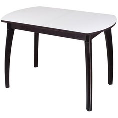 Стол кухонный раздвижной со стеклом Танго ПО ВН ст-БЛ 07 ВП ВН Домотека