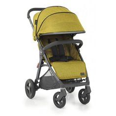 Детская прогулочная коляска Oyster Zero Gravity, MUSTARD, нак.на ножки + дождевик
