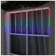 Гирлянда 3 м с насад. УМС "Сосульки 45 см спираль", LED-36-220V, мульти 4588014 Luazon Lighting