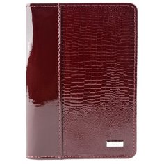 Обложка паспорт PAGE CHERRY Esse, кожа варан бордо, 65651