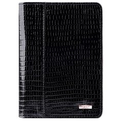 Обложка паспорт PAGE DARK Esse, кожа варан черный, 54604