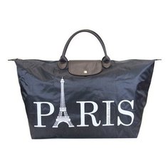 Сумка дорожная Аntan, 175 PARIS чёрная Antan
