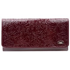 Кошелек женский Esse, тата CHERRY вишня/тиснение, 65306