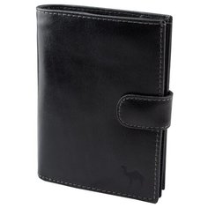 Портмоне мужское с клапаном Camel 883/K чёрный Dimanche