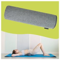 Подушка ортопедическая (Валик спортивный) AMARO HOME Sport Roll (серый)