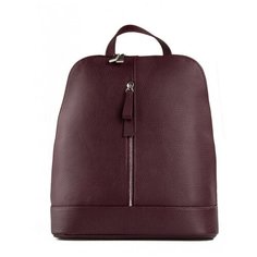 Кожаный рюкзак Афина 267 вино флотер Afina