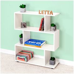 Стеллаж Zett средний Белый 730х899х250 Letta