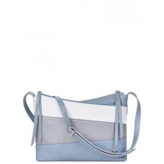 Сумка женская Esse, офелия лазурь 76997 голубой/снежный/жемчуг