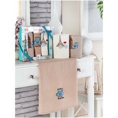 Салфетки вафельные METEOR в коробке 3 шт. (40х60 см). LUX PARIS