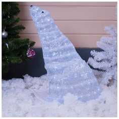 Фигурка Luazon Lighting Медведь смотрит на звезды 80 см белый