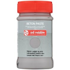 Паста для декорирования с эффектом бетона Art Creation 100мл цв.7511 светлый сланец Royal Talens