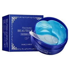 Niacinome BEAUTECRET / Гидрогелевые патчи для глаз с морскими водорослями и экстрактом ласточкиного гнезда (60 штук) Images