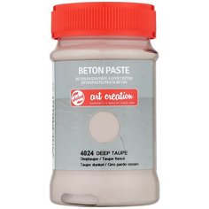 Паста для декорирования с эффектом бетона Art Creation 100мл цв.4024 серо-коричневый Royal Talens