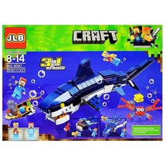Конструктор JLB Minecraft 3D.97 Акула