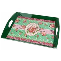 Поднос сервировочный "Цветочные кружева", 42,5х32,5 см., Nouvelle, 0663504