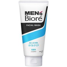 Kao Пенка-скраб Mens Biore Oil Clear Face Wash 130 мл КАО