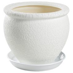 Кашпо Ориана Вьетнам 22 х 21 белый Oriana