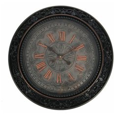 Часы настенные серия Готика, круг, римские цифры, d=58см 2364713 Сима ленд