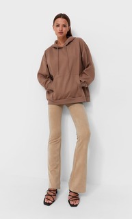Stradivarius Толстовка Оверсайз Multicolor L