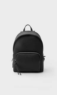 Stradivarius Рюкзак С Молнией Черный 103
