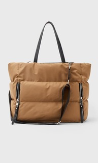 Stradivarius Сумка-Шопер Из Ткани На Молнии Multicolor 103