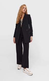 Stradivarius Платье-Пиджак Черный L