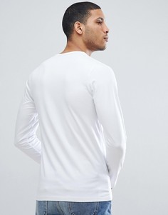 Белый лонгслив Jack & Jones Essentials