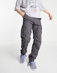 Брюки карго серого цвета Carhartt WIP-Серый