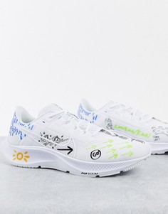 Белые кроссовки Nike Running Pegasus 38 Hackney Half-Белый