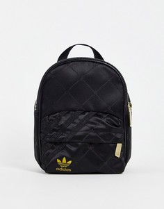 Черный жаккардовый мини-рюкзак adidas Originals-Черный цвет