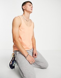 Оранжевая майка ASOS DESIGN-Оранжевый цвет