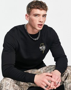 Свитшот черного цвета Vans Static Bolt-Черный цвет